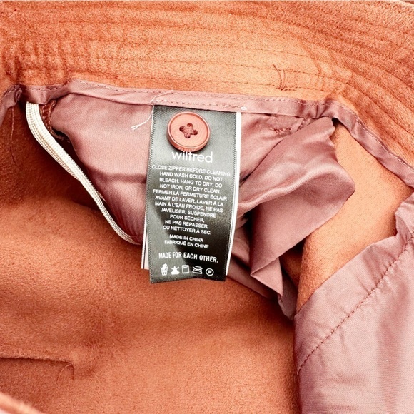 Aritzia Wilfred Faux Leather Funk Pant in Rustique - Picture 7 of 11